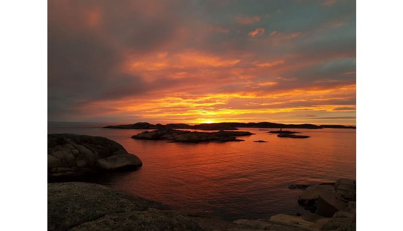 Sunset on the Cliffs (Smögen, Schweden)
