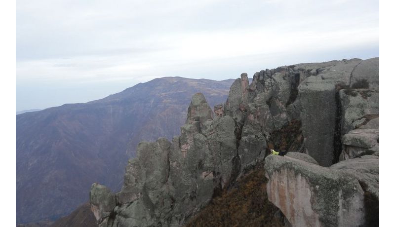 "Aussichtsreiches Semester" (Marcahuasi, Peru)
