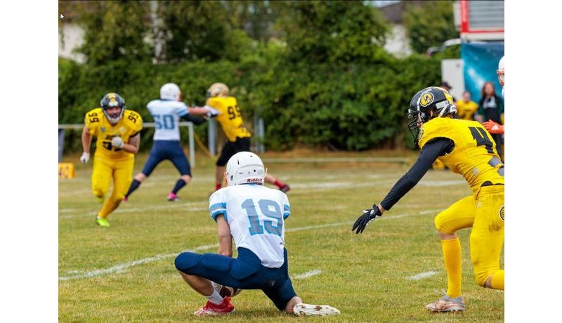 American football: Impressions from the JKU’s first scrimmage.  Photo credit: Florian Reisinger 